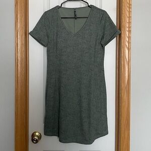 Kuhl Green Patterned Short Sleeve Shirt Dress Size Small